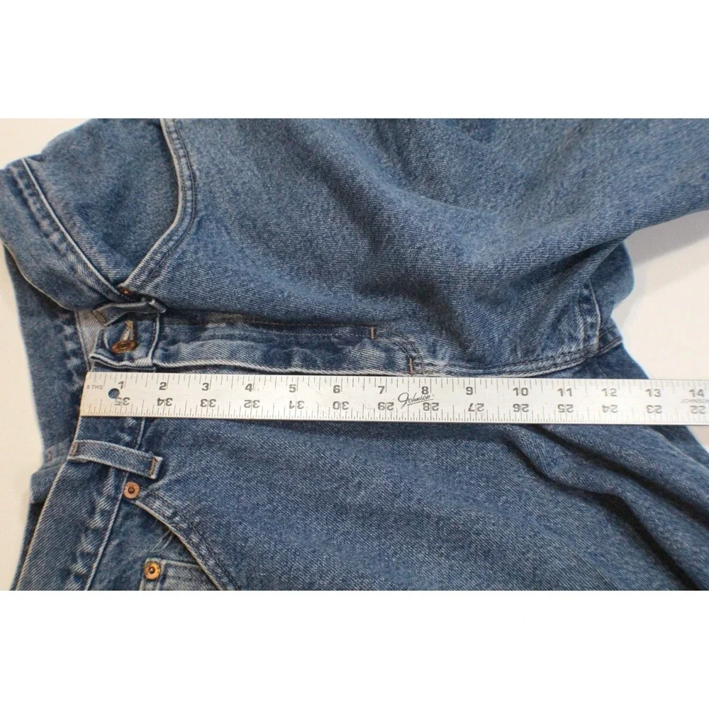 VTG Britannia Mens‎ 33 Blue Denim Shorts Jorts 90s Y2K Dad